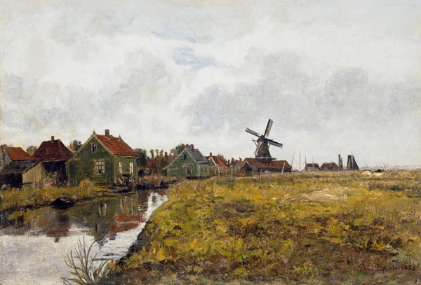 Zaanstreek (Häuser am Kanal) from Paul Baum