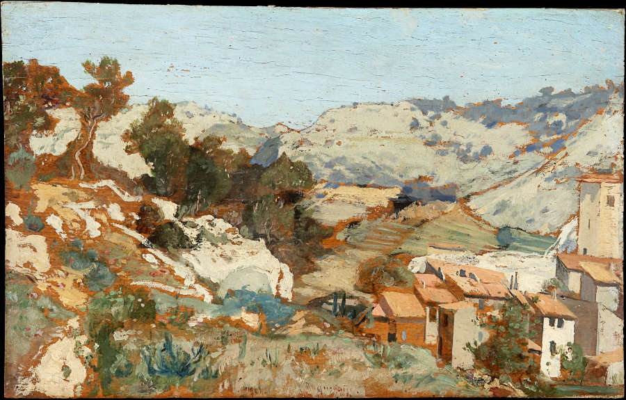 Landschaft bei Roquevaire in der Provence from Paul Camille Guigou