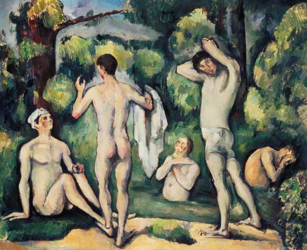 Fünf Badende from Paul Cézanne