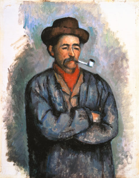 Mann mit Pfeife from Paul Cézanne