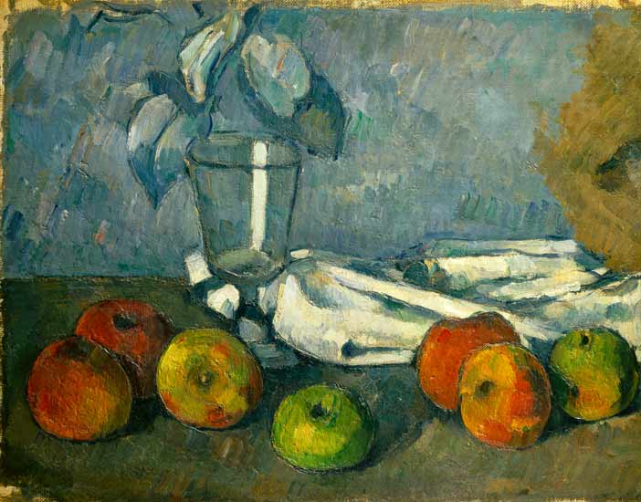 Glas und Äpfel from Paul Cézanne