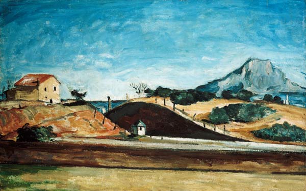 Der Bahndurchstich from Paul Cézanne