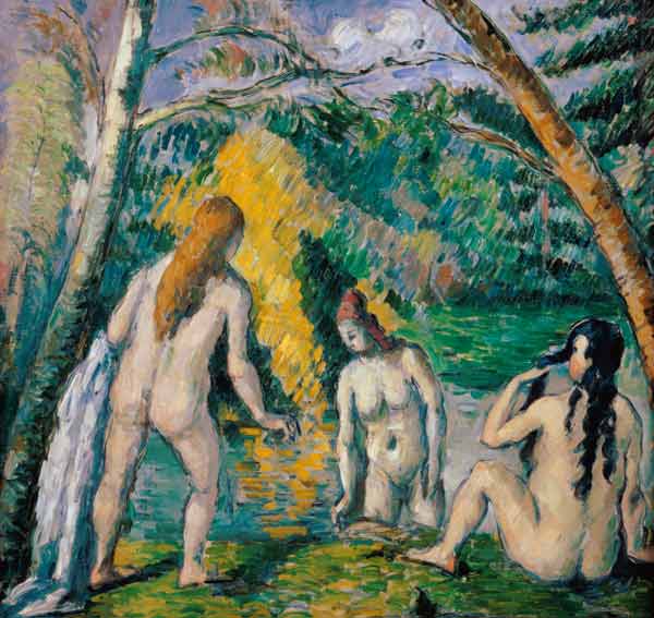 Drei badende Frauen from Paul Cézanne