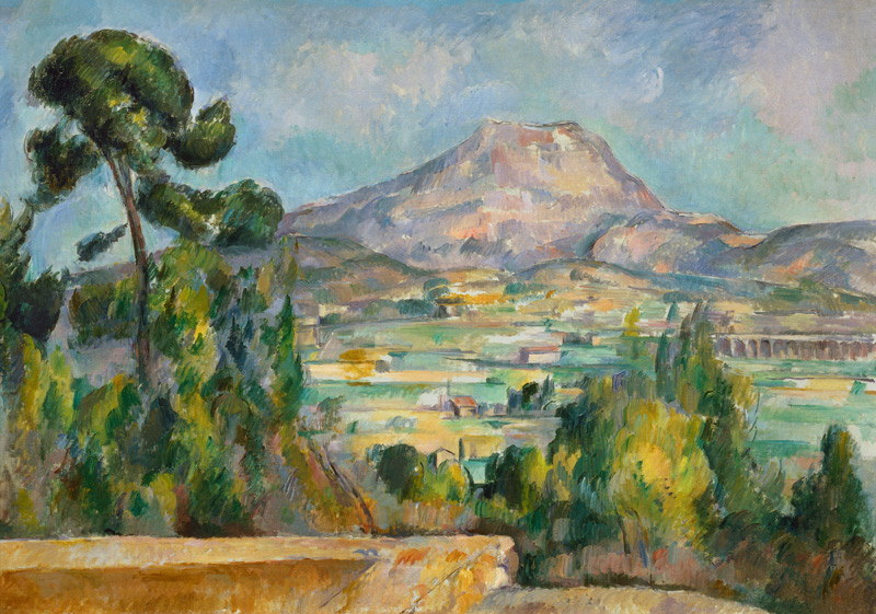 Montagne Sainte-Victoire from Paul Cézanne