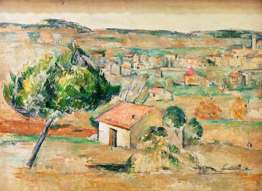 Plaine provencale from Paul Cézanne