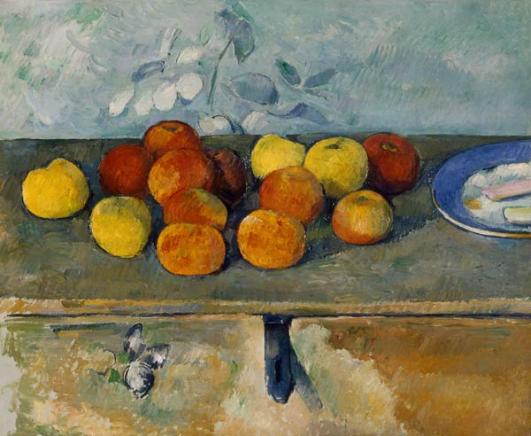 P.Cezanne, Aepfel und Biscuits from Paul Cézanne