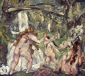 Badende Frauen from Paul Cézanne