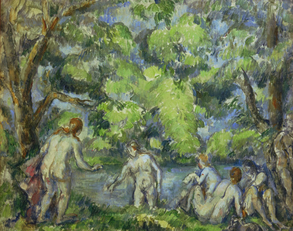 C?Šzanne, Bathers (Undinen) from Paul Cézanne