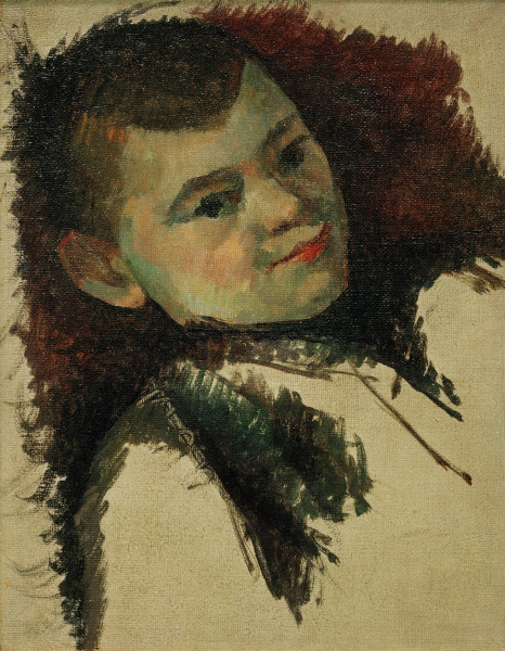 Portrait of Paul C?Šzanne Jr. from Paul Cézanne