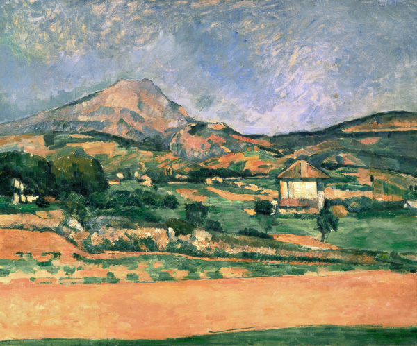 Blick zum Mont Saint-Victoire from Paul Cézanne