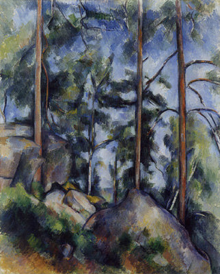 Kiefern und Felsen from Paul Cézanne