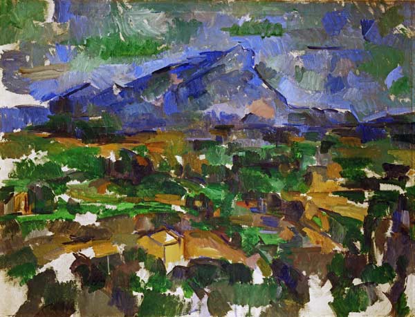 Mont Sainte-Victoire from Paul Cézanne