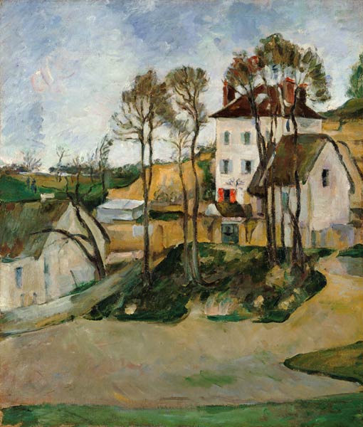 Das Haus des DrCachet in Auvers. from Paul Cézanne