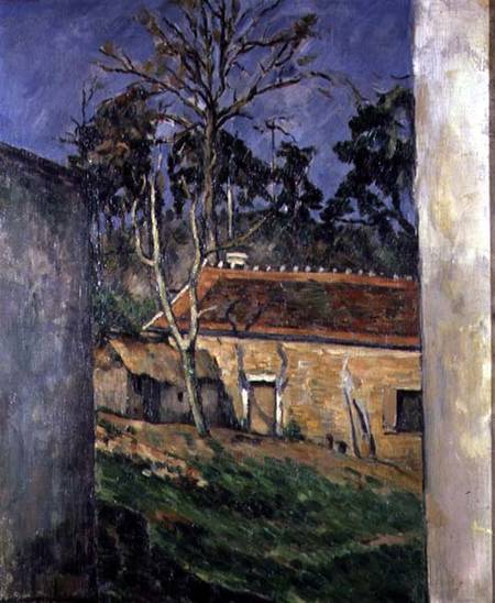 Farmyard at Auvers from Paul Cézanne