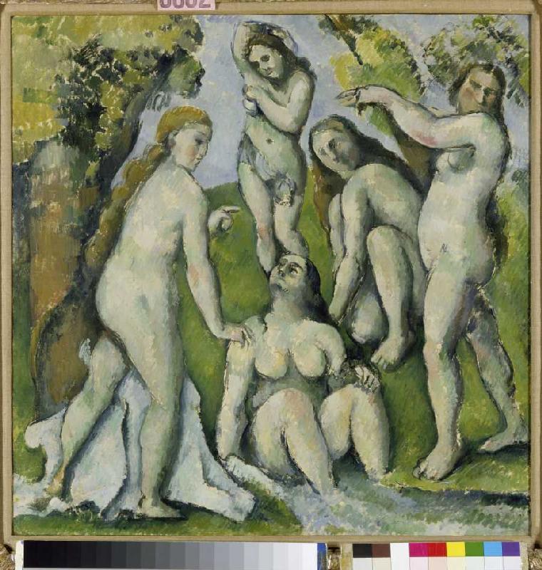 Fünf badende Frauen from Paul Cézanne