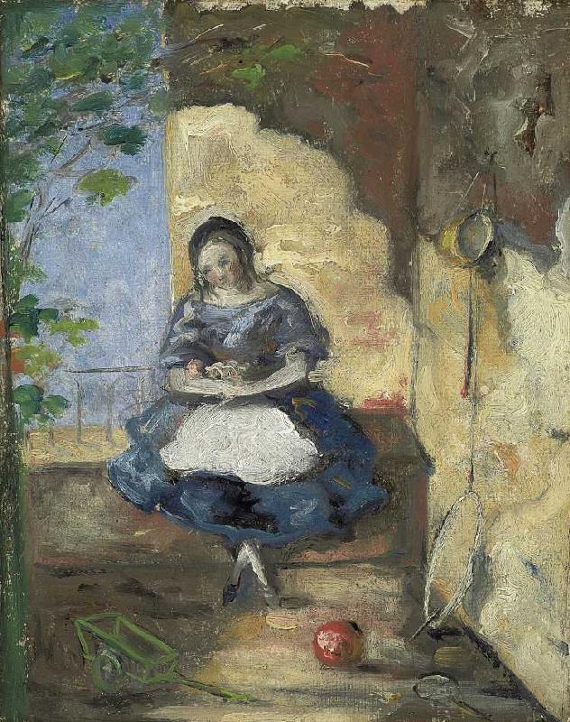 Kleines Mädchen (Fillette) from Paul Cézanne