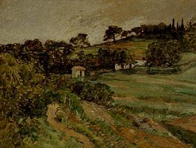 Landschaft in der Provence from Paul Cézanne