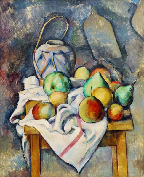 Le vase paille from Paul Cézanne