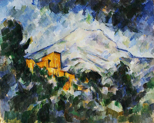 Mont Sainte-Victoire and Château Noir from Paul Cézanne