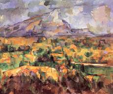 Der Mont Sainte-Victoire from Paul Cézanne