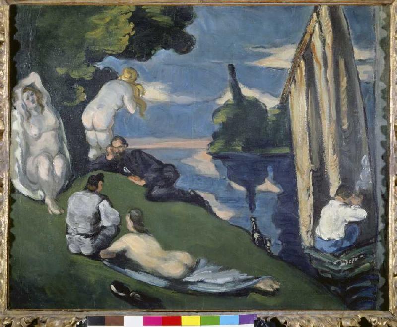 Pastorale (oder: Idylle) from Paul Cézanne