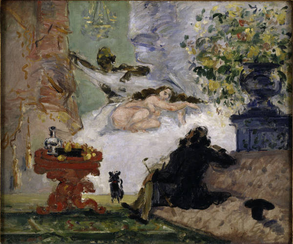 P.Cezanne, Eine moderne Olympia from Paul Cézanne