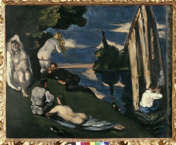 P.Cezanne, Pastorale from Paul Cézanne
