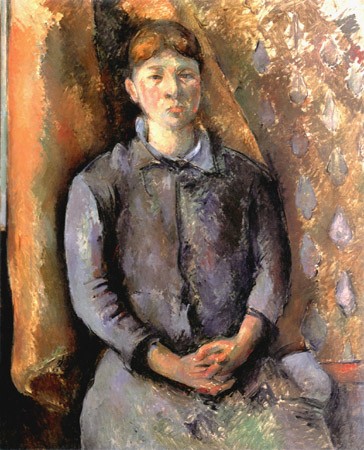 Portrait Madame Cézanne IV. from Paul Cézanne