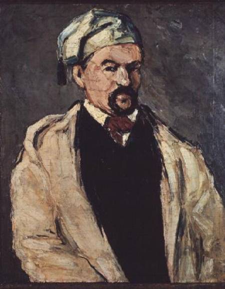 Portrait of a Man in a Blue Cap, or Uncle Dominique from Paul Cézanne