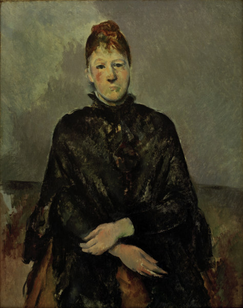 Portrait Madame Cezanne from Paul Cézanne