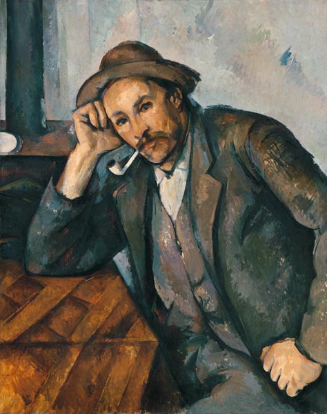 Raucher mit aufgestütztem Arm. from Paul Cézanne