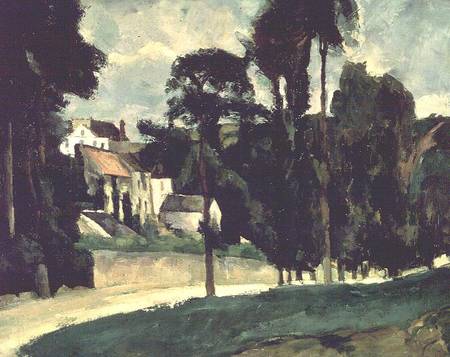 The Road at Pontoise from Paul Cézanne