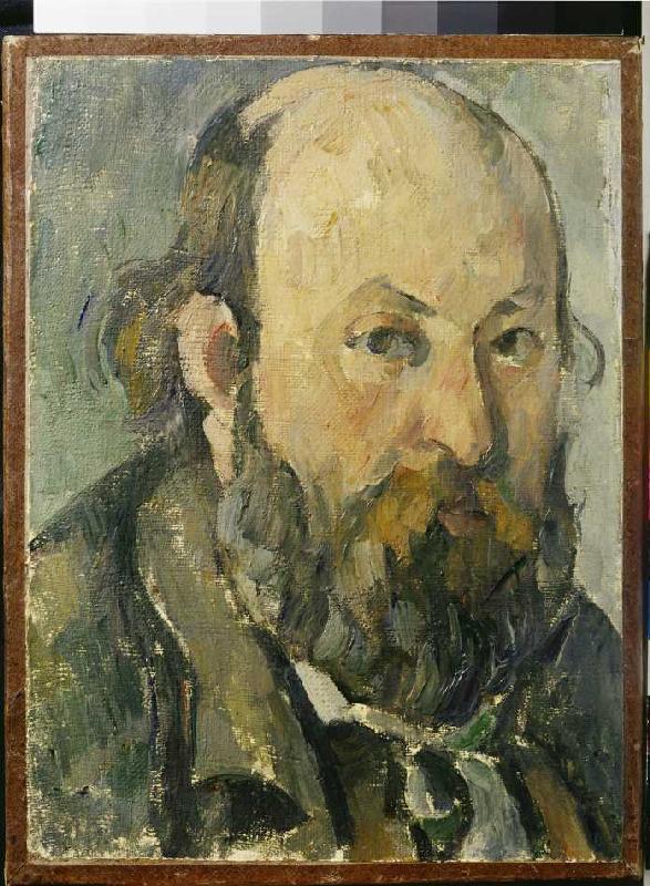 Selbstbildnis. from Paul Cézanne