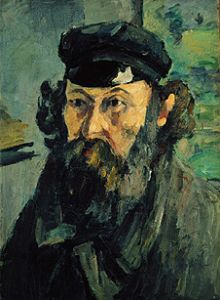 Selbstbildnis mit Mütze from Paul Cézanne