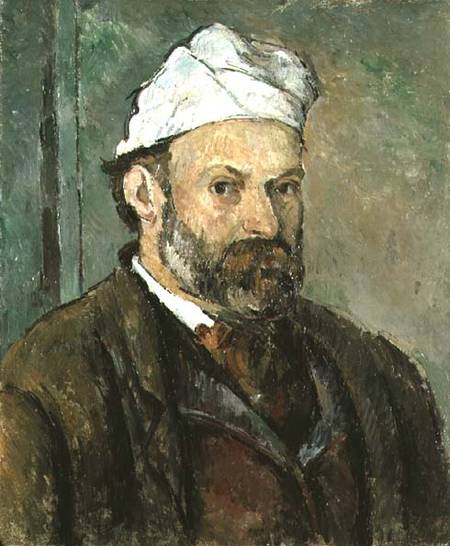 Self portrait from Paul Cézanne