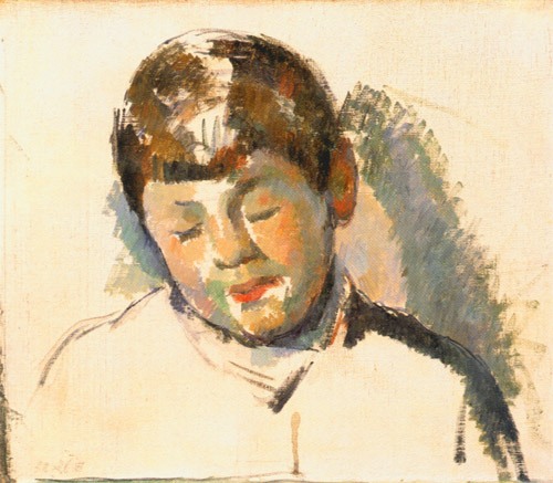 Skizze zu einem Portrait des Sohnes des Künstlers from Paul Cézanne