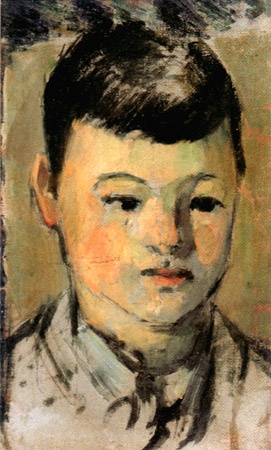 Skizze eines Portraits des Sohnes des Künstlers from Paul Cézanne
