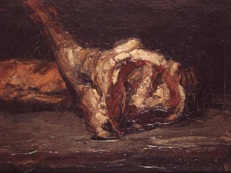 Still Life of a Leg of Mutton and Bread from Paul Cézanne