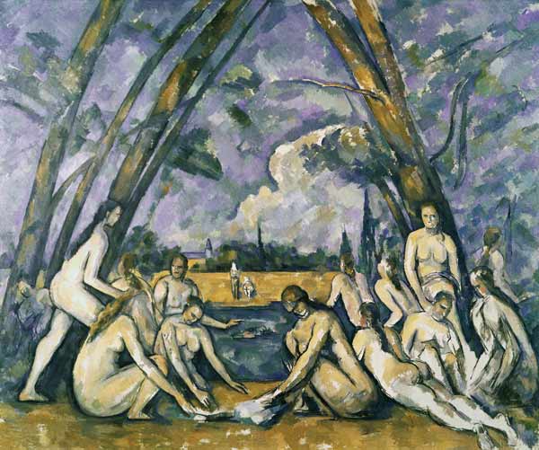 The Large Bathers from Paul Cézanne