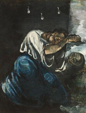 P.Cezanne, La Madeleine (ou La Douleur)