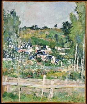 A View of Auvers-sur-Oise, The Fence, c.1873