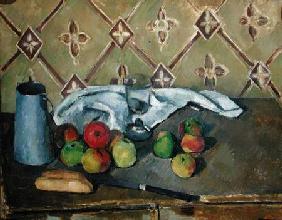 Fruit, Serviette and Milk Jug