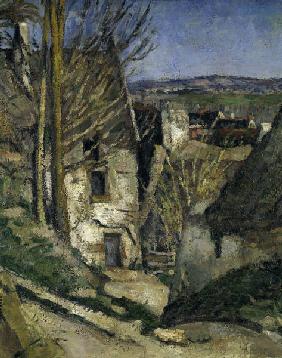 P.Cezanne, Haus des Gehaengten / Detail