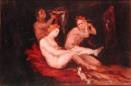 La toilette (Ladies dressing) from Paul Cézanne
