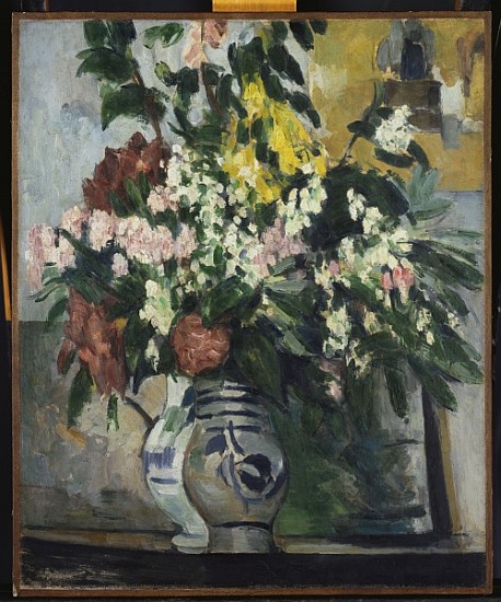 Two Vases of Flowers, c.1877 from Paul Cézanne