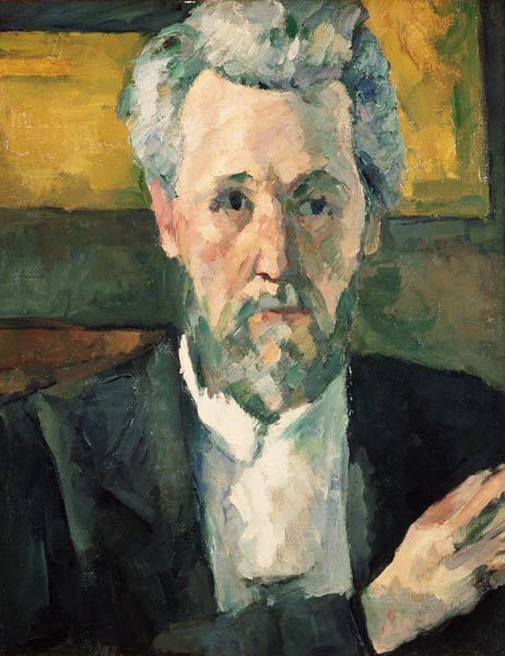 Portrait Victor Chocquet from Paul Cézanne