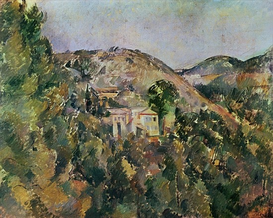 View of the Domaine Saint-Joseph, late 1880s from Paul Cézanne