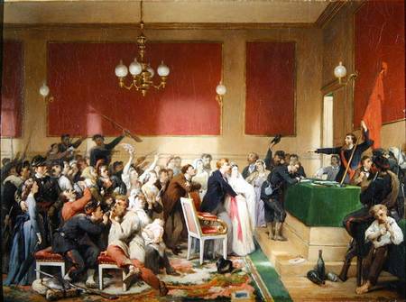 A Wedding under the Commune of Paris of 1871 from Paul-Felix Guerie