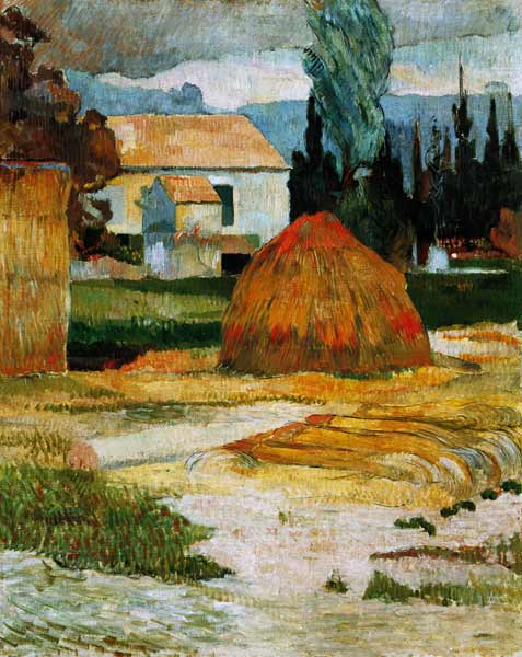 Bauernhaus in Arles from Paul Gauguin