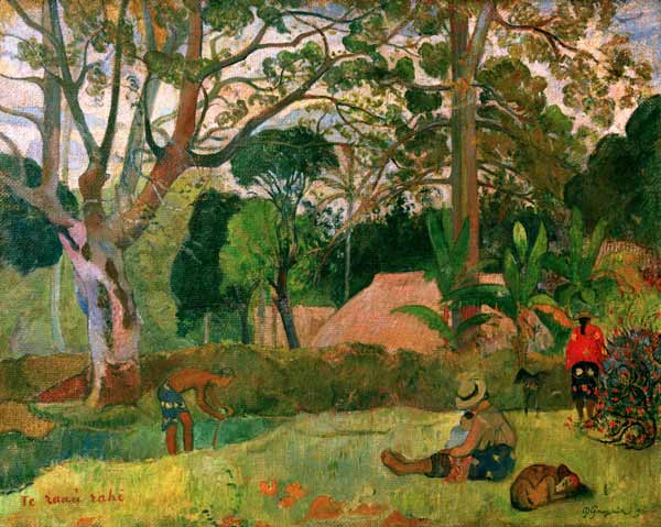 Te raau rahi (Der große Baum) from Paul Gauguin